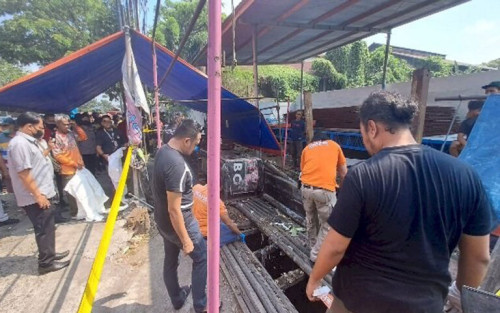 Geger, Ditemukan Jasad Laki-Laki di Selokan Majapahit Semarang