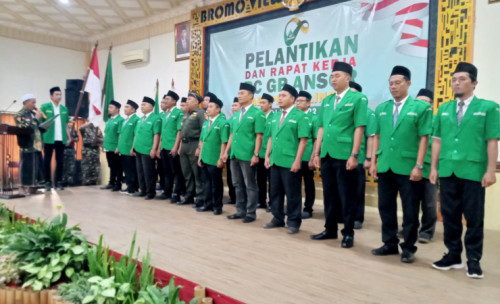 PC GP Ansor Probolinggo Dilantik, Ketua Terpilih: Gerakan Ansor Harus Tetap Satu Komando