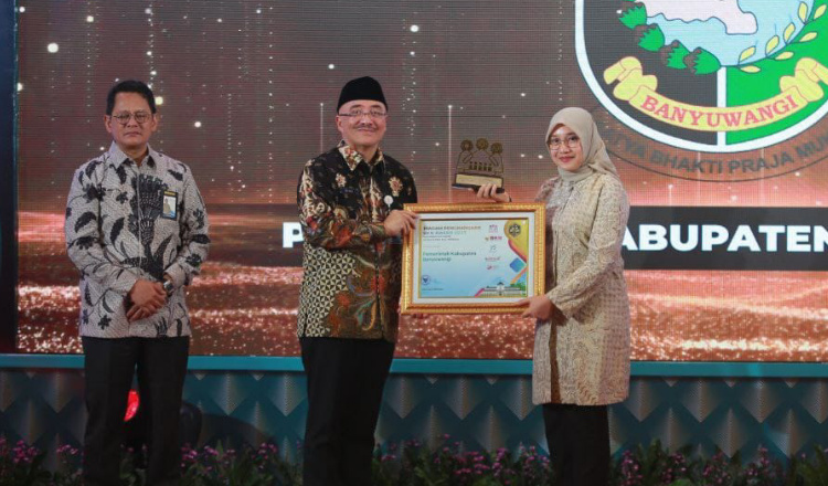 Tata Kelola Manajemen ASN Pemkab Banyuwangi Raih Dua Penghargaan BKN Award