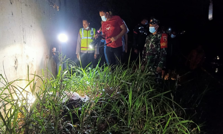 Mayat Terbungkus di Bawah Jembatan Widodaren Ngawi Pensiunan TNI