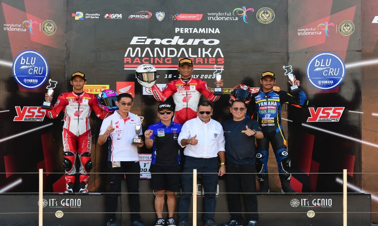 Astra Honda Kuasai Podium Kelas Bergengsi Mandalika Racing Series