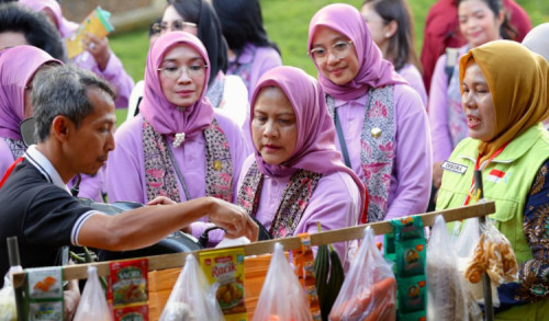 Ibu Negara Iriana Joko Widodo Kepincut Program Penanganan Stunting di Banyuwangi