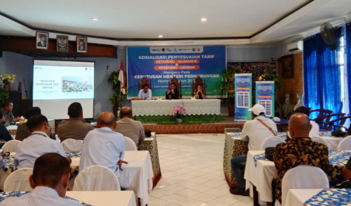 ASDP Sosialisasi Kenaikan Tarif Penyeberangan Lintasan Jawa-Bali dan Ketapang-Lembar
