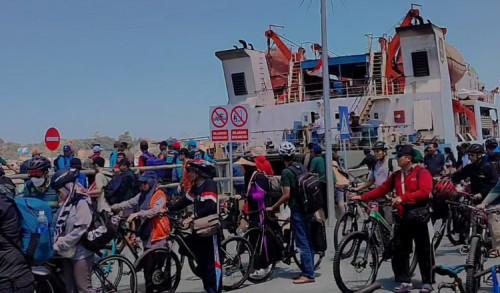 Ratusan Bikers Oxygen Sunmori Funbike Akan Segera Tiba di Pulau Giliyang