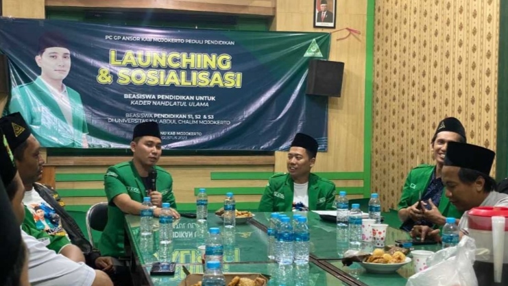 GP Ansor Kabupaten Mojokerto Luncurkan Program Beasiswa Hingga Jenjang S3