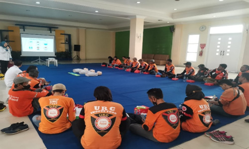 BPJS Ketenagakerjaan dan RS PHC Surabaya Edukasi URC Mitra Ojek Online