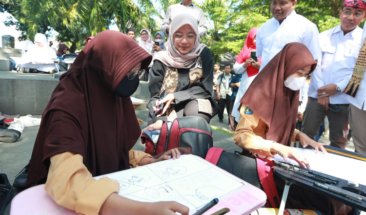 Pelajar di Banyuwangi Dikenalkan Spirit Patriotisme