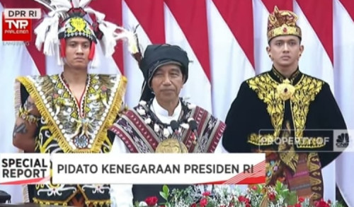 Cerita Presiden Jokowi Live Pidato Bersama DPRD Sampang Saat Sidang Paripurna