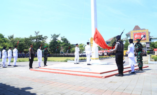 HUT ke-78 Kemerdekaan RI, Pemkab Probolinggo Gelar Upacara Bendera Hingga Kraksaan Parade Nusantara