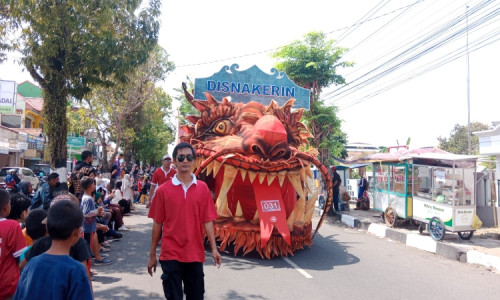 Karnaval Pembangunan Meriahkan HUT ke-78 RI Sedot Animo Warga Cilacap