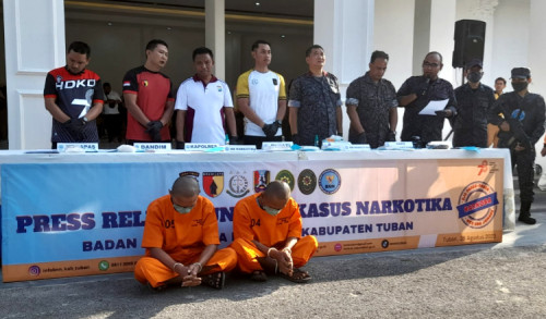 Edarkan 6.800 Butir Pil Karnopen, Dua Pria di Tuban Ditangkap 