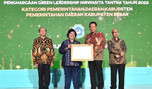 Pemkab Lamongan Terima 2 Penghargaan Nirwasita Tantra 2022 