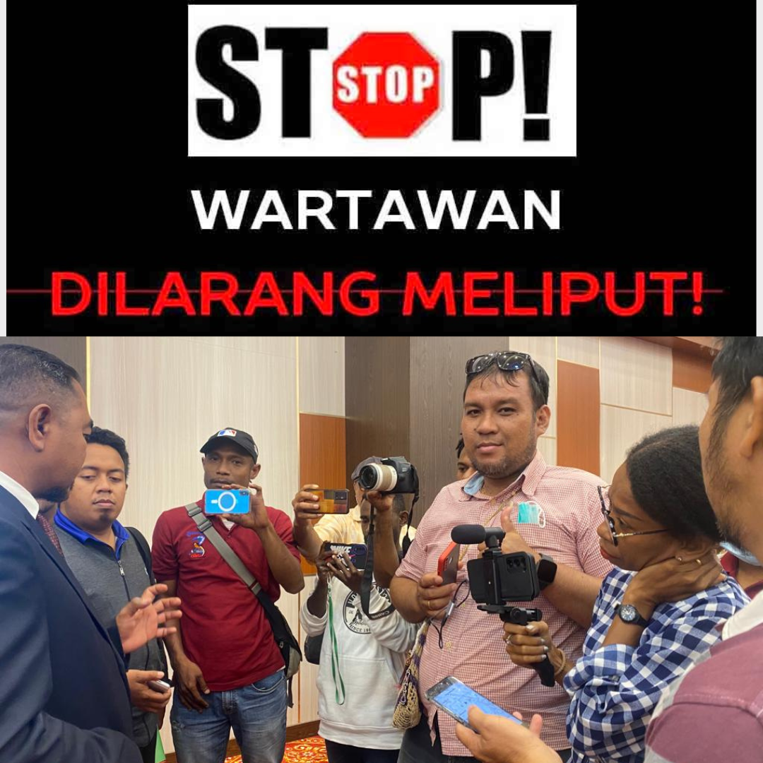 Lagi, Satpol PP Kabupaten Jayapura Larang Wartawan Meliput