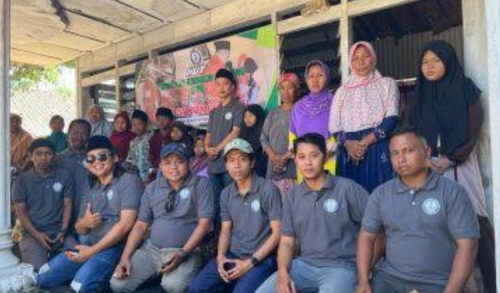 HUT ke-2 Asosiasi Persatuan Jurnalis Sampang, Salurkan Bansos dan Santunan Anak Yatim