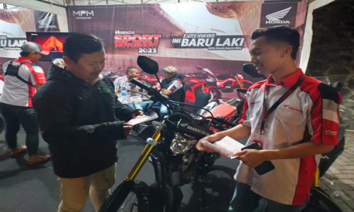 Empat Ribu Pengunjung Padati Honda Sport Motoshow