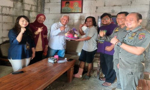 Harpelnas 2023, BPJS Ketenagakerjaan Ngawi Kunjungi Atlit Festival Dolanan Tradisional