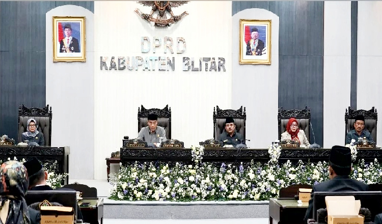 Awal September 2023, Rapat Paripurna DPRD Bahas Pengunduran Diri Wakil Bupati Blitar