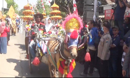 Pawai Karnaval Budaya Desa Mojokrapak Jombang Sedot Ribuan Pengunjung