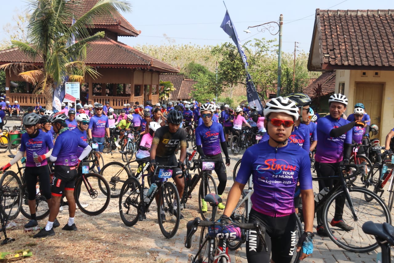 600 Peserta Gowes Semarakkan Sukun Tour de Muria Blora Expedition 2023