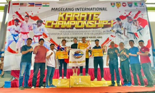 919 Atlet Ikuti Magelang International Karate Championship, Berikut Daftar Para Juaranya