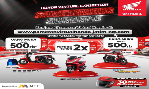 'Savetember Surprise' di Pameran Virtual Honda