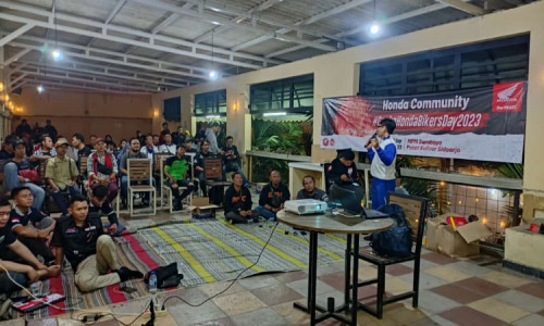 Persiapan HBD 2023, MPM Honda Jatim Bekali Komunitas Honda Basic Life Support