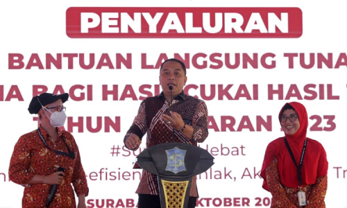Pemkot Surabaya Salurkan BLT Dana Bagi Hasil Cukai Tembakau ke Pekerja IHT