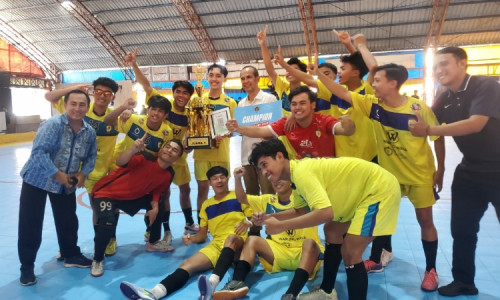 Menang Tipis 1-0, SMK Dharma Bahari Juara Piala PWI 2023