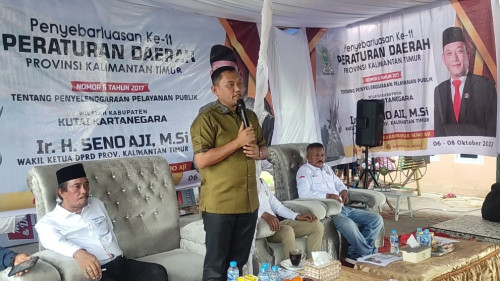 Warga Kuala Samboja Senang dengan Program Kukar Bersinar dari Wakil Ketua DPRD Kaltim