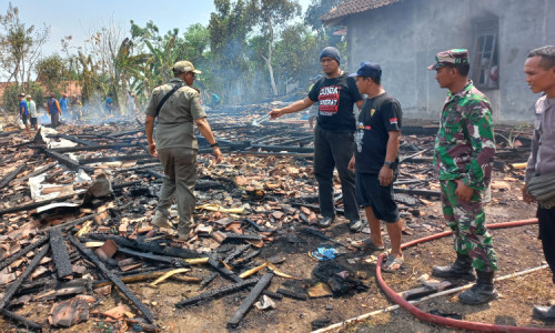 Dua Rumah di Ngawen Blora Ludes Terbakar, Uang Puluhan Juta Rupiah Ikut Hangus