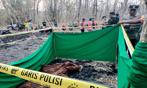 Bakar Sampah Daun Bambu, Kakek di Ngawi Malah Tewas Terpanggang