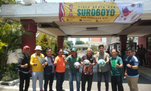 Semarak Sambut Piala Dunia U-17 di Surabaya ala Pokja Judes