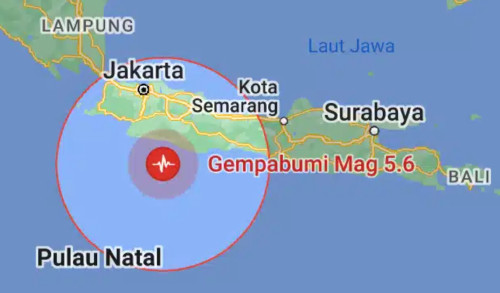 Gempabumi Tektonik M5,6 Guncang Jawa Barat, BMKG: Akibat Aktivitas Lempeng Indo-Australia 