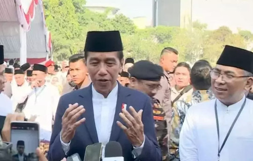  Jokowi Restui Gibran Cawapres Prabowo