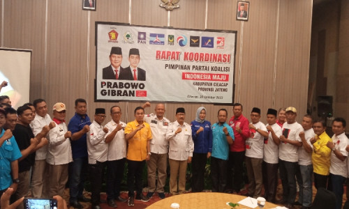 Koalisi Indonesia Maju Cilacap Targetkan Prabowo - Gibran Menang Satu Putaran