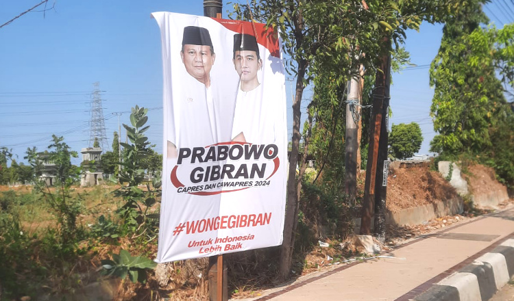 Polisi di Tuban Pastikan Tak Terlibat Pemasangan Baliho Prabowo-Gibran