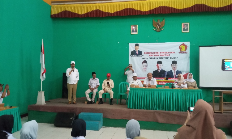 Gerindra Cilacap Instruksikan Kader Door to Door Menangkan Prabowo - Gibran