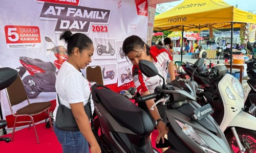 Masyarakat Kupang Antusias Kunjungi Honda AT Family