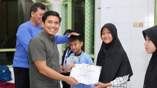 Ketua DPRD Bontang Beri Penghargaan kepada Atlit Pencak Silat Berprestasi