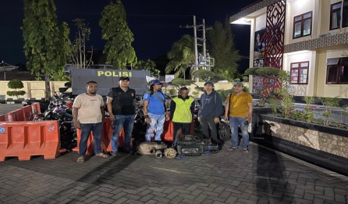 Pencuri Mesin Pompa Sudah  6 Kali Berolah Berhasil Ditangkap Resmob Polres Situbondo