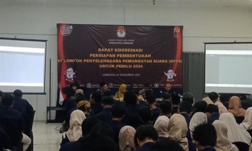 Pemilu 2024, KPU Jombang Butuh 27.006 Petugas KPPS