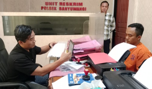 Polsek Banyuwangi Ringkus Pencuri Uang Ratusan Juta Rupiah, Korban Rekan Bisnis Pelaku