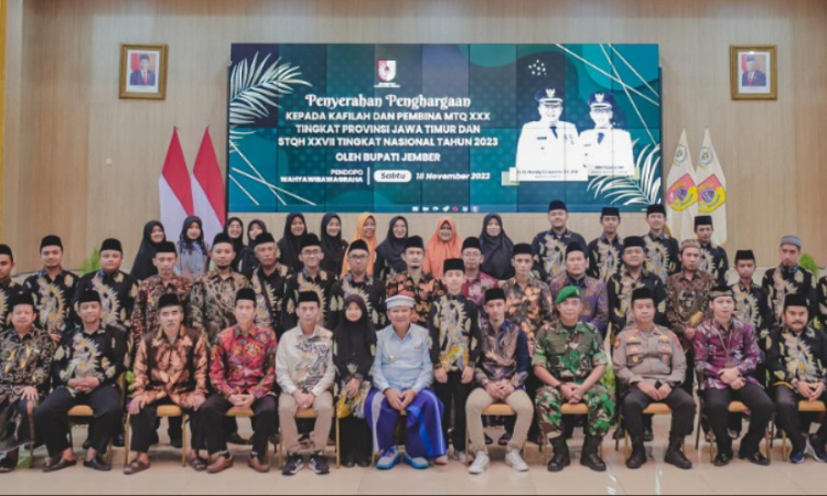 Bupati H.Hendy  Beri Hadiah Kejutan untuk Kafilah Jember