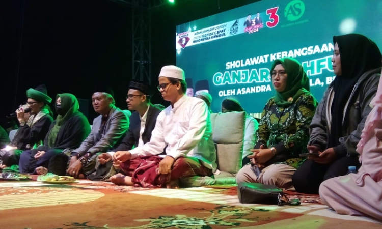  Sholawat Kebangsaan untuk Paslon Ganjar-Mahfud 