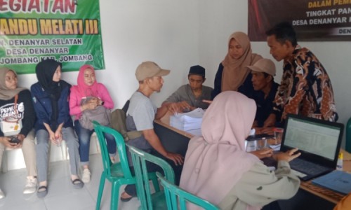 KPU Buka Pendaftaran KPPS Kantor Sekretariat PPS di  Jombang di Banjiri Pendaftar