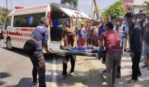 Pulang Sekolah, Dua Pelajar MTs di Madiun Tewas Tertabrak Bus PO Jaya yang Ugal-ugalan