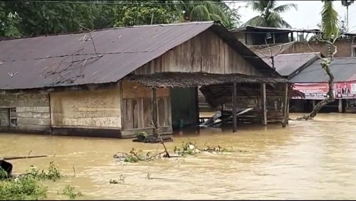 Aceh Timur Dilanda Banjir, 13 Desa Terendam