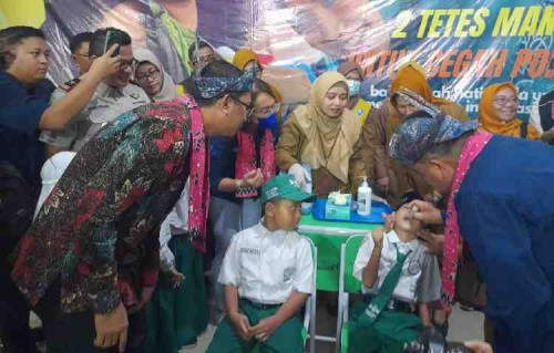 Pemkab Sidoarjo Capai 95 Persen Target Vaksinasi Polio Anak pada Sub Pekan Imunisasi Nasional
