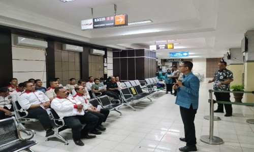 BPJS Ketenagakerjaan Surabaya Darmo Sosialisasikan Program ke PHL Samsat 