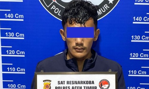 Kemas Sabu Dalam Kotak Makanan Ringan, Pemuda Aceh Timur Ditangkap Polisi